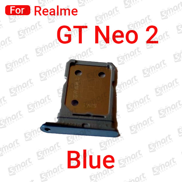 Picture of Sim Tray SD Card Tray Holder Card Compatible with Realme GT Neo 2 Sim Ejector Pin Replacement Part