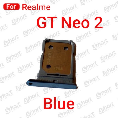 Picture of Sim Tray SD Card Tray Holder Card Compatible with Realme GT Neo 2 Sim Ejector Pin Replacement Part
