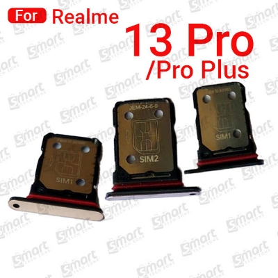 Picture of Sim Tray SD Card Tray Holder Card Compatible with Realme 13 Pro/ Pro Plus Sim Ejector Pin Replacement Part