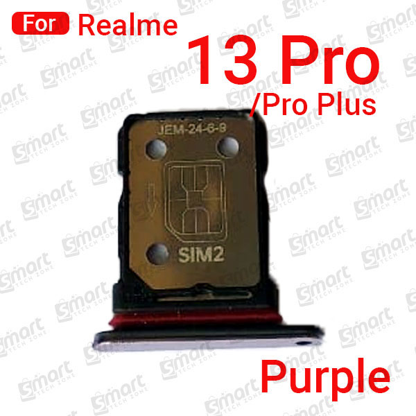 Picture of Sim Tray SD Card Tray Holder Card Compatible with Realme 13 Pro/ Pro Plus Sim Ejector Pin Replacement Part