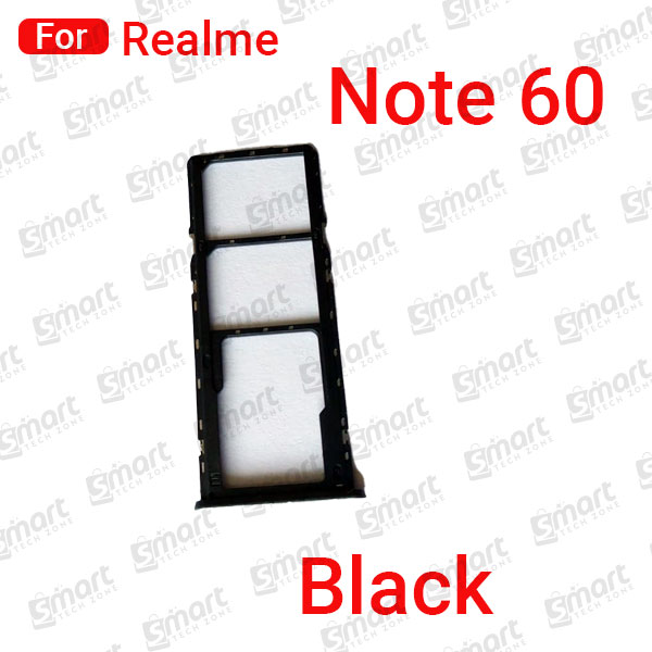 Picture of Sim Tray SD Card Tray Holder Card Compatible with Realme Note 60 Sim Ejector Pin Replacement Part