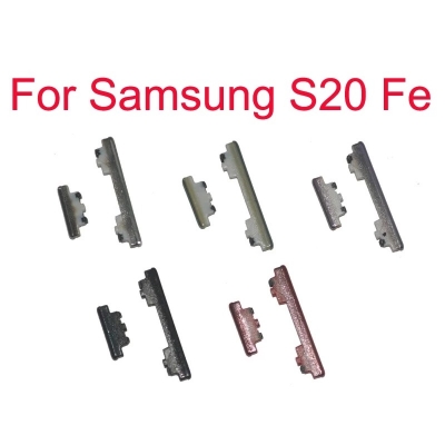 Picture of Compatible with Samsung Galaxy S20 FE External Side Buttons Power On Off + Volume Control Button Outside Side Keys