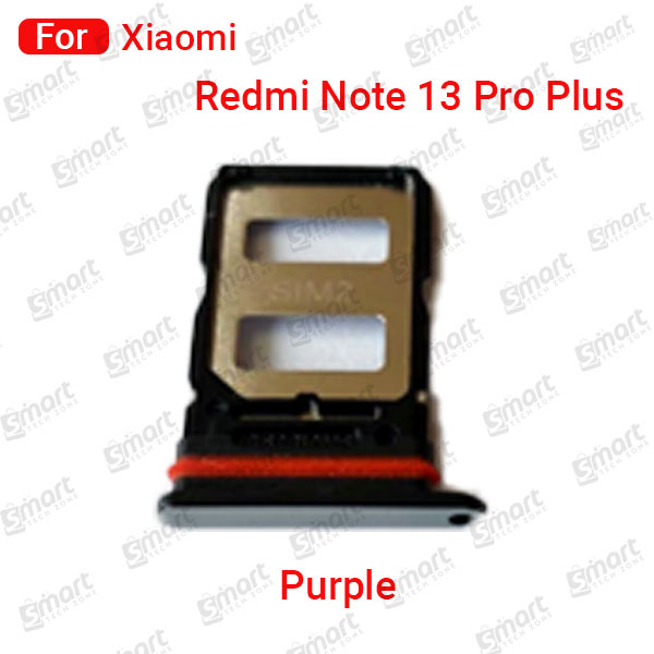 Picture of Sim Tray SD Card Tray Holder Card Compatible with Xiaomi Redmi Note 13 Pro Plus Sim Ejector Pin Replacement Part