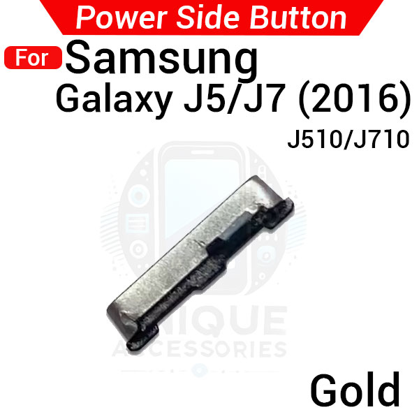 Picture of Compatible with Samsung Galaxy J5 J510 J7 J710 (2016) External Side Buttons Power On Off + Volume Control Button Outside Side Keys
