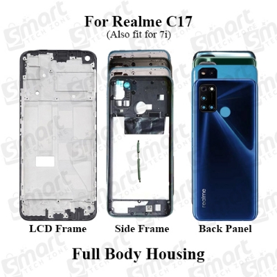 Picture of Realme 7i C17 (RMX2103) Full Body Housing With Camera Glass (LCD Frame, Side/Middle Frame, Back Panel/Backshell)