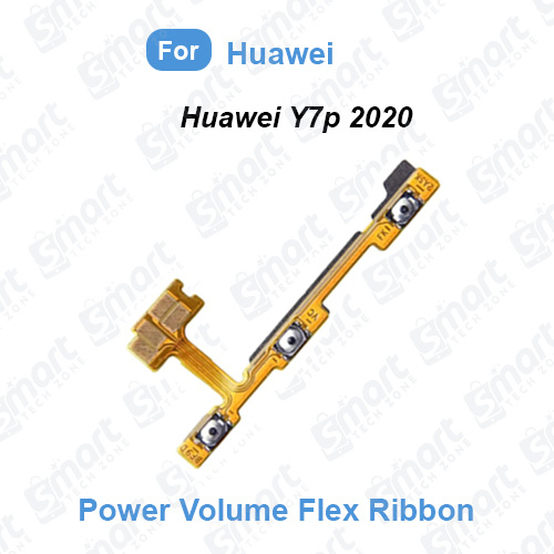 Picture of Power Volume Side Key Flex Ribbon For Huawei Y7p 2020 (ART-L28, ART-L29) Flex Ribbon Cable Replacement Repair Parts