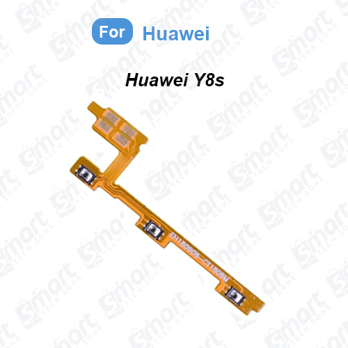 Picture of Power On Off Button Volume Switch Key Control Flex Cable Ribbon For Huawei Y8s (JKM-LX1, JKM-LX2, JKM-LX3) Flex Ribbon Cable Replacement Repair Parts