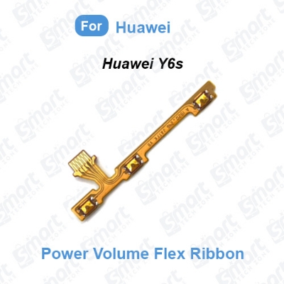 Picture of Power Volume Side Key Flex Ribbon For Huawei Y6s (JAT-LX3, JAT-L29, JAT-LX1, JAT-L41) Flex Ribbon Cable Replacement Repair Parts
