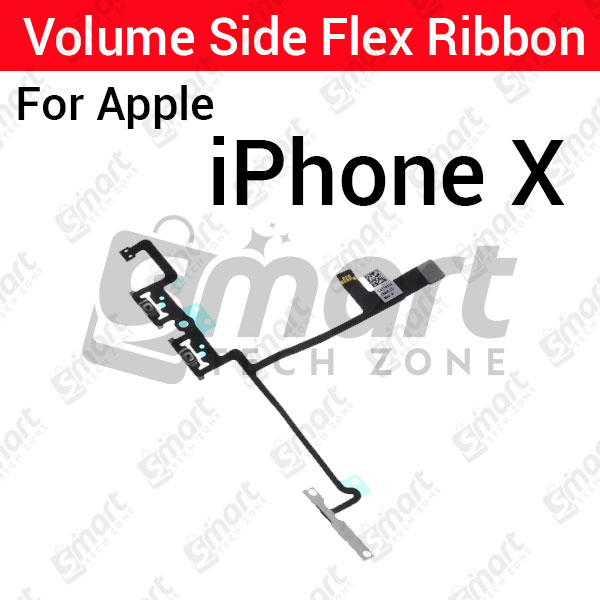 Picture of Apple iPhone X Power on / off Switch Button Side Volume Up Down Buttons Flex Cable Replacement Parts