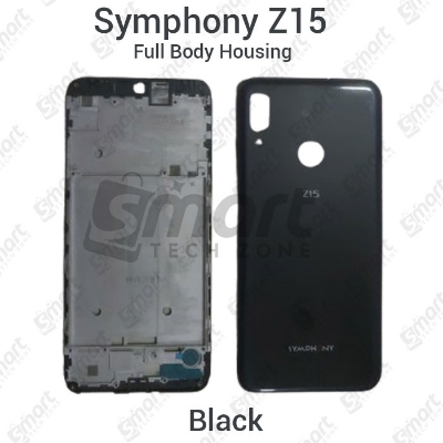 Picture of Symphony Z15 Full Body Housing With Camera Glass (LCD Frame, Side/Middle Frame, Back Panel/Backshell)