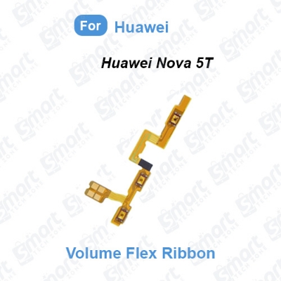 Picture of Volume Side Key Flex Ribbon For Huawei Nova 5T (YAL-L21, YAL-L61, YAL-L71, YAL-L61D) Flex Ribbon Cable Replacement Repair Parts