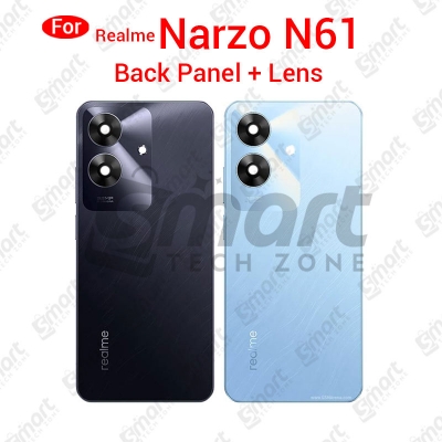 Picture of Realme Narzo N61 Back Panel/Backshell/Back Housing Including With Camera Glass