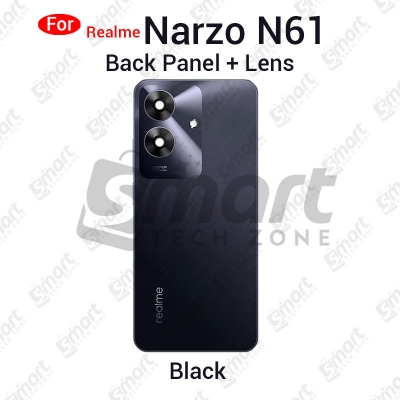 Picture of Realme Narzo N61 Back Panel/Backshell/Back Housing Including With Camera Glass