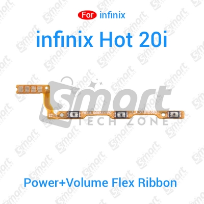 Picture of Power Button Volume Switch On Off Key Flex Cable For infinix Hot 10s 20i 50i Side Volume Up Down Buttons Flex Cable Replacement Parts