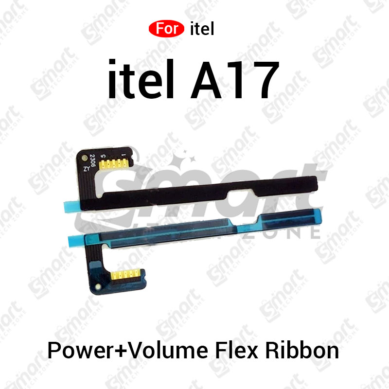 Picture of Power Button Volume Switch On Off Key Flex Cable For itel A17 A26 A50 Side Volume Up Down Buttons Flex Cable Replacement Parts