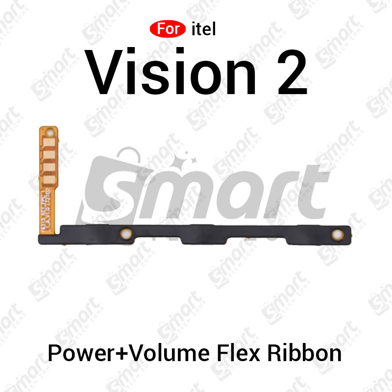 Picture of Power Button Volume Switch On Off Key Flex Cable For itel Vision 2 2s 2 Plus 3 Side Volume Up Down Buttons Flex Cable Replacement Parts
