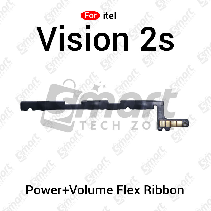 Picture of Power Button Volume Switch On Off Key Flex Cable For itel Vision 2 2s 2 Plus 3 Side Volume Up Down Buttons Flex Cable Replacement Parts