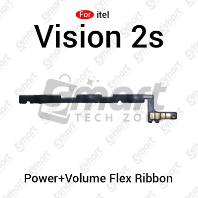 Picture of Power Button Volume Switch On Off Key Flex Cable For itel Vision 2 2s 2 Plus 3 Side Volume Up Down Buttons Flex Cable Replacement Parts