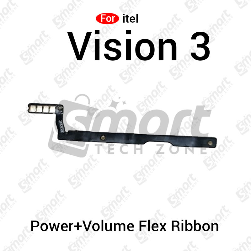 Picture of Power Button Volume Switch On Off Key Flex Cable For itel Vision 2 2s 2 Plus 3 Side Volume Up Down Buttons Flex Cable Replacement Parts