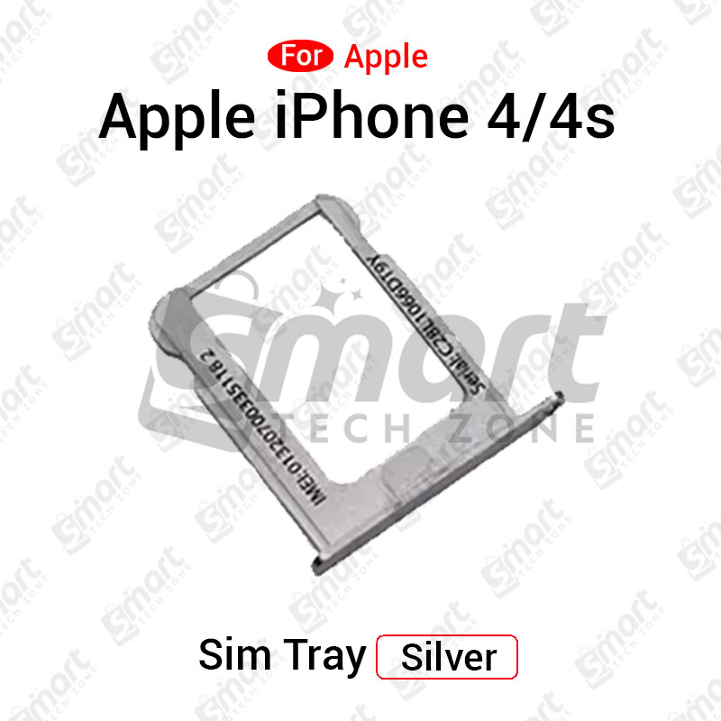Picture of Sim Slot Card Tray For iPhone 4 4s 5 5s SE With Sim Ejector Pin Replacement Parts