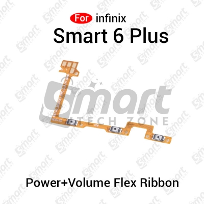 Picture of Power Button Volume Switch On Off Key Flex Cable For Infinix Smart 6 Plus 7 9 Side Volume Up Down Buttons Flex Cable Replacement Parts
