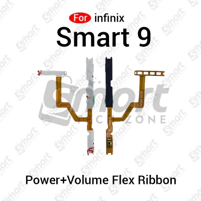 Picture of Power Button Volume Switch On Off Key Flex Cable For Infinix Smart 6 Plus 7 9 Side Volume Up Down Buttons Flex Cable Replacement Parts