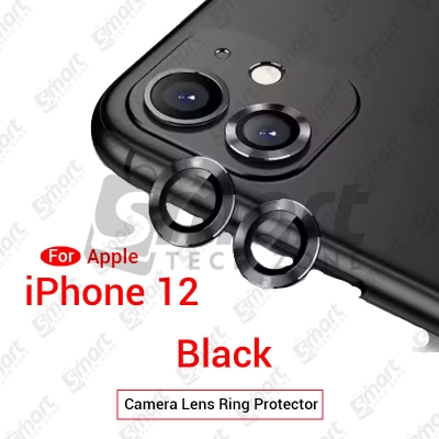 Picture of For Apple iPhone 12 All Colour Camera Protector Metal Ring Tempered Glass Camera Lens Protector