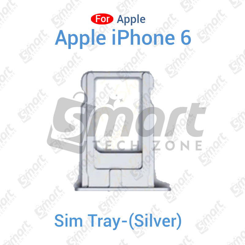 Picture of Apple iPhone 6 Sim Tray Micro SD Card Slot with Sim Ejector Pin Replacement Part