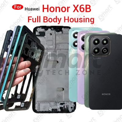 Picture of Huawei Honor X6B (SM-DY-LX1, JDY-LX2) Full Body Housing With Camera Glass (LCD Frame, Side/Middle Frame, Back Panel/Backshell)