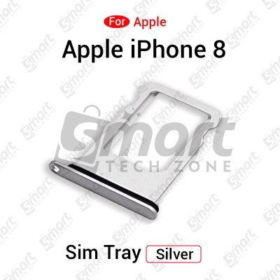 Picture of Sim Slot Card Tray For iPhone 8 8 Plus With Sim Ejector Pin Replacement Parts