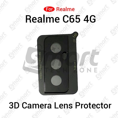 Picture of 3D Back Camera Lens Glass Protector for Realme 14 Pro C65 4G | Full Camera Coverage I 3D Lens Shield I Oil Resistant