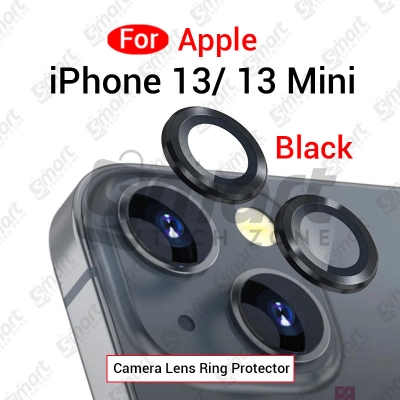 Picture of For Apple iPhone 13 13 Mini All Colour Camera Protector Metal Ring Tempered Glass Camera Lens Protector