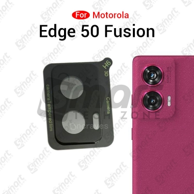 Picture of 3D Back Camera Lens Glass Protector for Motorola edge 50 fusion | Full Camera Coverage I 3D Lens Shield I Oil Resistant