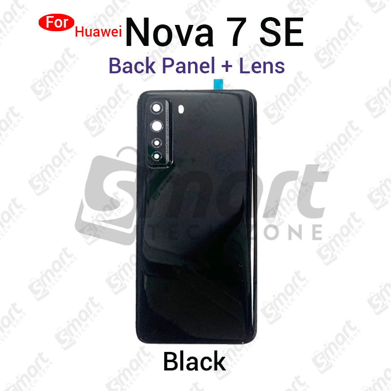 Picture of For Huawei Nova 7 SE Back Panel/Backshell/ Casing With Logo and Camera Glass -All Colors Available