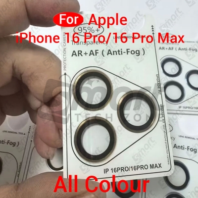 Picture of For Apple iPhone 16 Pro 16 Pro Max  All Colour Camera Protector Metal Ring Tempered Glass Camera Lens Protector