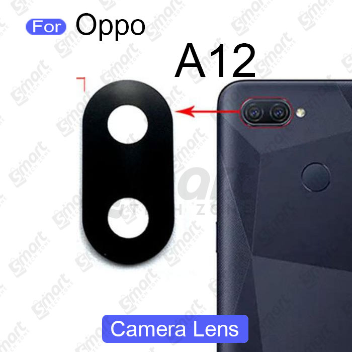 Picture of Camera Main Glass Lens for Oppo A5s A12 A15 A17k A31 2020 A38 A52 2020 A55 A95 A98 Replacement Part (Not Tempered Camera Glass Protector)