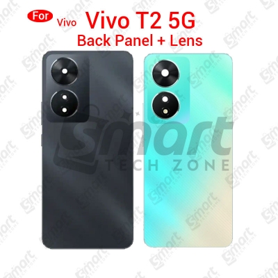 Picture of For Vivo T2 5G Back Panel/Backshell/ Casing With Logo and Camera Glass -All Colors Available