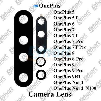 Picture of Camera Main Glass Lens for OnePlus 5 5t 6 6 Pro 7 7T 7 Pro  7T  Pro 8 8 Pro 9 9 Pro Nord N100 Replacement Part (Not Tempered Camera Glass Protector)