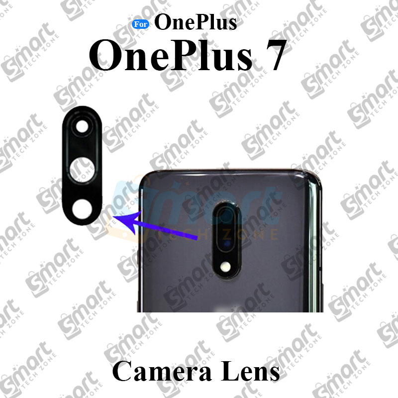 Picture of Camera Main Glass Lens for OnePlus 5 5t 6 6 Pro 7 7T 7 Pro  7T  Pro 8 8 Pro 9 9 Pro Nord N100 Replacement Part (Not Tempered Camera Glass Protector)