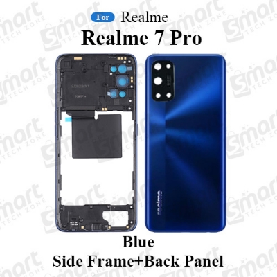 Picture of For Realme 7 Pro Full Body Housing ( Side Frame + Back Panel With Camera Glass )