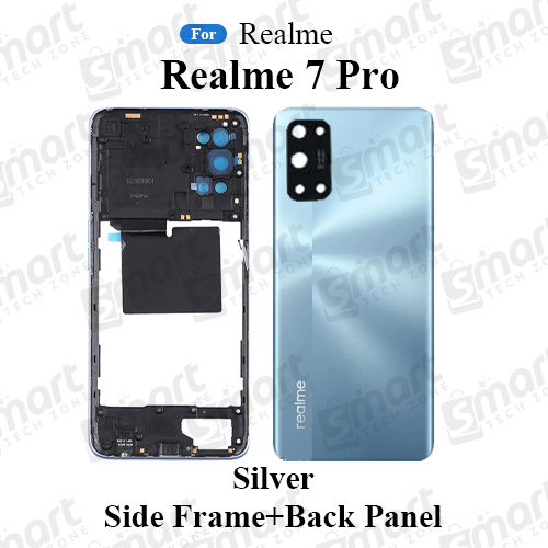 Picture of For Realme 7 Pro Full Body Housing ( Side Frame + Back Panel With Camera Glass )