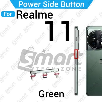 Picture of Compatible with Realme 11 External Side Buttons Power On Off + Volume Control Button Outside Side Keys