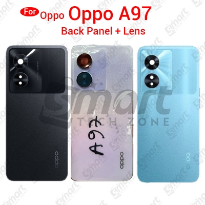 Picture of For Oppo A97 Back Panel/Backshell/ Casing With Logo and With Camera Glass -All Colors Available