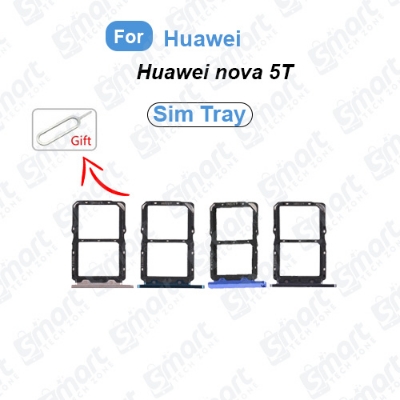 Picture of Huawei Nova 5T (YAL-L21, YAL-L61, YAL-L71, YAL-L61D) Sim Tray and SD Card Slot with Ejector Pin