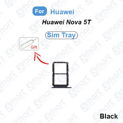 Picture of Huawei Nova 5T (YAL-L21, YAL-L61, YAL-L71, YAL-L61D) Sim Tray and SD Card Slot with Ejector Pin