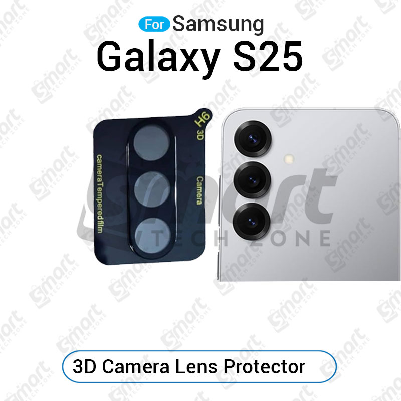 Picture of 3D Camera Glass Lens Cover Tempered Glass Protector for Samsung Galaxy S25 S25 Ultra