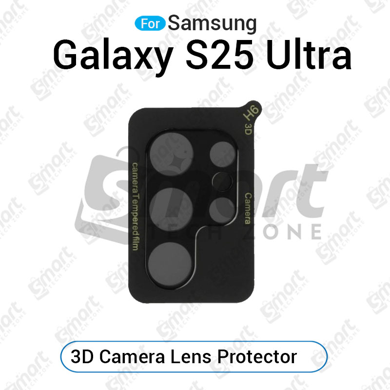 Picture of 3D Camera Glass Lens Cover Tempered Glass Protector for Samsung Galaxy S25 S25 Ultra
