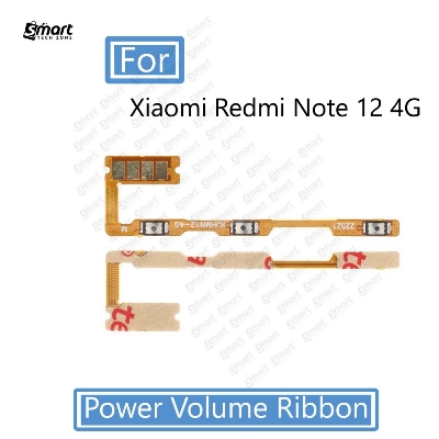 Picture of Switch Power ON OFF Key Volume Button Ribbon Flex Cable For Xiaomi Redmi Note 12 4G