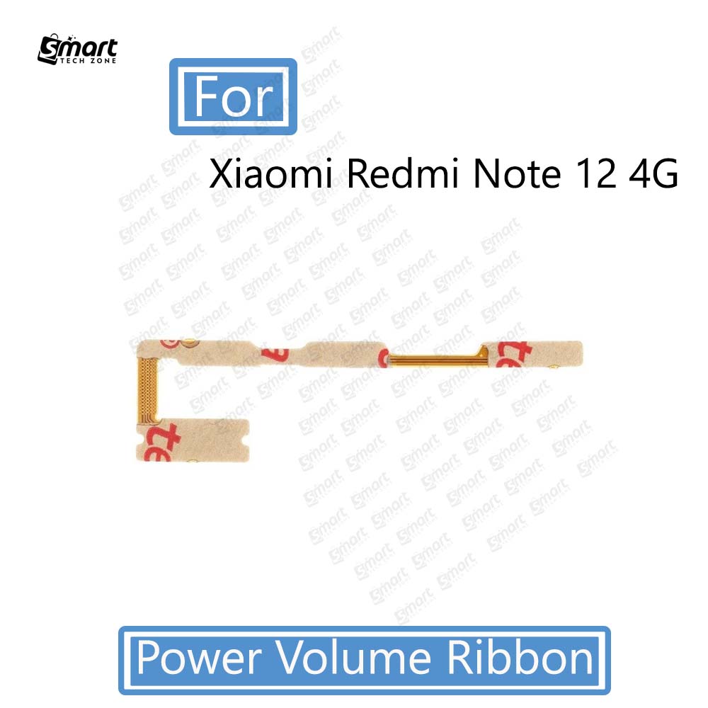 Picture of Switch Power ON OFF Key Volume Button Ribbon Flex Cable For Xiaomi Redmi Note 12 4G