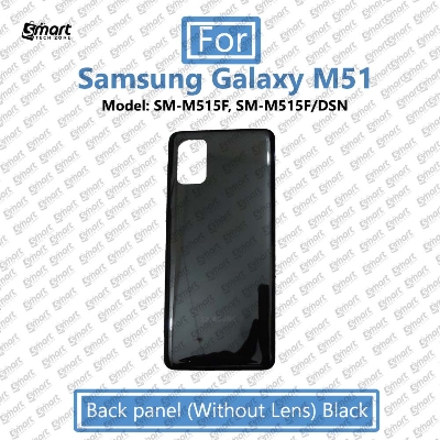 Picture of For Samsung Galaxy M51 (Model:SM-M515F, SM-M515F/DSN) Full Body Housing - LCD Frame Side Frame and Back Panel Replacement Parts
